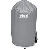 Weber&reg; 18‑Inch Charcoal Kettle Grill Cover, Weber Charcoal Grill Accessory | Lightweight, Durable, Weather‑Resistant Protection for 18" Weber&reg; Charcoal Grills, Easy Slip‑On Design, Grill Protection