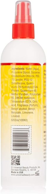 African Essence Braid Sheen Spray 355ml Moisturizing Conditioning Anti-Itch view 3