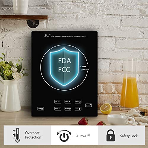 3 Induction+Countertop+CUSINAID+Stainless+Cookware