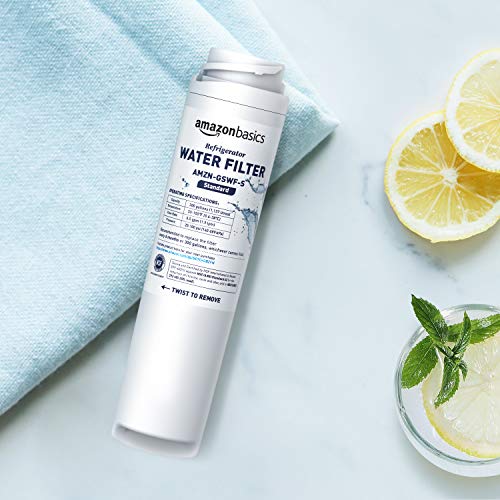 Amazon Basics Replacement GE GSWF Refrigerator Water Filter Cartridge