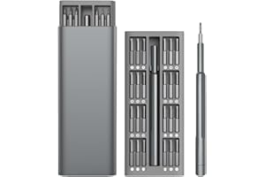 Lifegoo Precision Screwdrivers Set, 48 in 1 S2 Steel Mini Magnetic Screwdriver Bit Repair Tool Kit with Premium Quality Aluminum Case for Phone,Tablet,iPad,Eyeglasses,Household Appliances,Toys,Watch