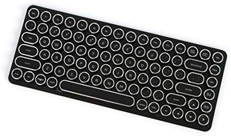 ELRETRON Penna Keycaps Set For Penna Keyboard Us Key Layout 405mmX230mmX74mm Chrome Black