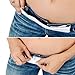 Maeband Maternity Belly Band | Pregnancy Belt, Waistband Extender, Pregnancy Clothes, Maternity Jeans (Small, Midnight Black)