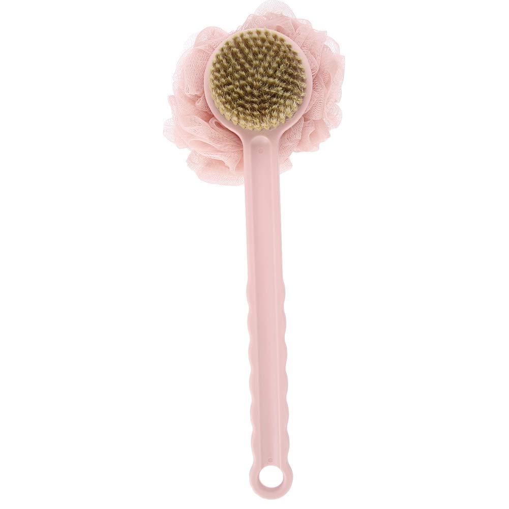 OhhGo Soft Bath Brush Long Handle Shower Exfoliating Brush