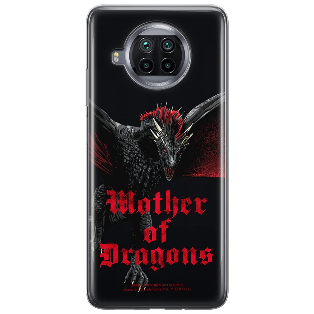 ERT GROUP mobile phone case for Xiaomi REDMI NOTE 9T original and officially Licensed Game of Thrones pattern 002 optimally adapted to the shape of the mobile phone, case made of TPU
