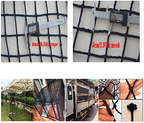 安全ネット 多目的な用途のネット 階段ネット 防護ネット 子供 転落防止網 黒の装飾的な天井ネット屋内パーティションネット 子供 ペット おもちゃ安全保護飛散防止ネットナイロンネットロープネット階段バルコニー保護ネット 怪我防止 危険防止 簡単設置 丈夫 取り付け