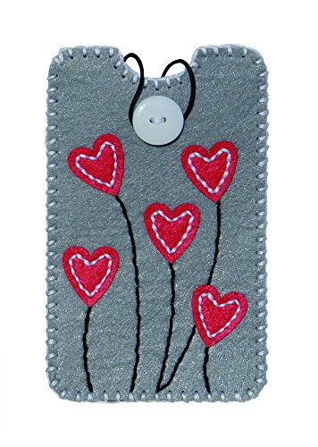 Kleiber DIY Childrens Felt Smartphone Kit/Set-fits All Phones up to 13 cm Length 7cm Width