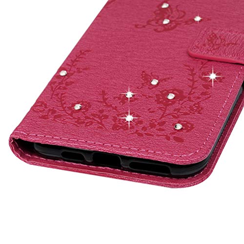 4 Diamonds+Butterflies+Resistant+Protective+Kickstand