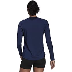 adidas Women's Hi Low Jersey Long Sleeve, Team Navy
