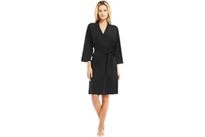 U2SKIIN Women Robes Long Knit Bathrobe Soft Sleepwear Comfortable Ladies Stretch Loungewear