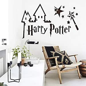 42x70cm, Carteles de pared, Vinilos decorativos para niños, Castillo de