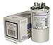 40 + 5 uf/Mfd Round Dual Universal Capacitor Amrad USA2235 w/CPT Terminal - used for 370 or 440 VAC, Made in The U.S.A.