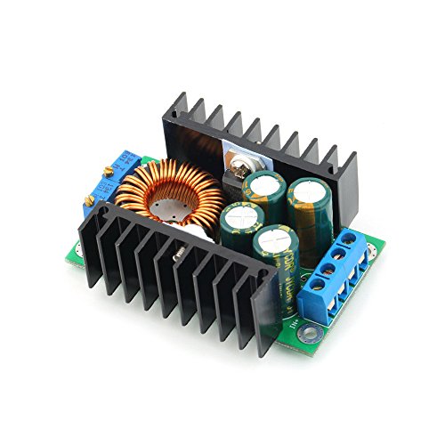 Solu Dc 12a 300w Step Down Buck Converter 7-32v to 0.8-28v Power Module LED Driver//dc-dc Voltage Step-down Module 7-32v to 0.8-28v Power Supply Buck Converter// Adjustable Step-down Power Module 24v to 12v Constant Current 12a