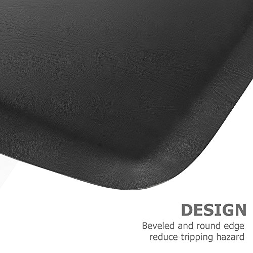 Mefeir 3' x 4' 1 inch Thick Salon Anti Fatigue Mat for Hair Stylist