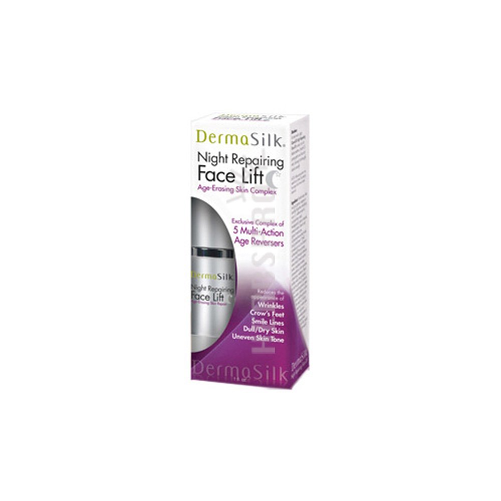 DermaSilk Night Repairing Face Lift Cream, 1 Ounce