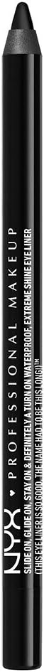 NYX Professional Makeup Slide On Pencil Eyeliner Jet Black Waterproof
