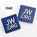 JW.ORG Buttons Jehovah's Witnesses Button Perfect Present For Jw.org (Square-10 Pack)