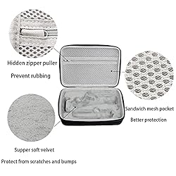 Evanice DJI OM5 Case, Portable EVA Carrying Case