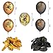 40th Birthday Party Decorations Kit- CHEERS TO 40 YEARS Banner,Sparkling Celebration 40 Hanging Swirls,Gold and Black Latex 40 Birthday Balloons,Perfect for 40 Years Old Party Decorations Supplies