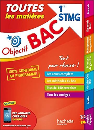 Amazon Fr Objectif Bac Toutes Les Matieres 1ere Stmg Collectif Livres