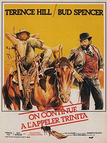 Trinity is Still My Name Poster Movie French 11 x 17 Inches - 28cm x 44cm Terence Hill Bud Spencer Yanti Sommer Enzo Tarascio Harry Carey Jr. Pupo De Luca