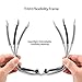 Duduma Uv400 Protection Polarized Rectangle Sports Sunglasses for Cycling Running Baseball Fishing Tr603 Unbreakable Frame