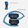 Wireless-Bluetooth-Over-Ear-Stereo-Foldable-Headphones-Wireless-and-Wired-Mode-Headsets-with-Soft-Memory-Protein-Earmuffs-Built-in-Mic-for-Mobile-Phone-TV-PC-Laptop-Black-Blue Wireless Bluetooth Over Ear Stereo Foldable Headphones, Wireless and Wired Mode Headsets with Soft Memory-Protein…