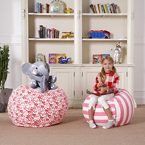 Giant Bean Bag Chair Aubliss Stuffed Animal Bean Bag Storage Chair
