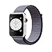 Smart Watch Band Midnight Blue Sport Loop, Uitee Newest Woven Nylon Band for Apple Watch Series 38mm 3/2/1 , Comfortably Light With Fabric-Like Feel Wrist Strap Replacement with Classic Buckle