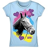 Horse Hearts Humane Society Fitted Girls Tee Shirt