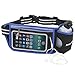 silexfit Hydration Runnig Belt - Fits iPhone 6, 6S, 6S Plus, 7, 7 Plus, 8, 8 Plus And X - With One 10 oz Bottle Adjustable Fuel Belt For Men And Women With Reflective Stripse And Touchscreen Cover