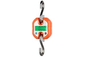Klau Portable Digital Scale 150 kg / 300 lb Heavy Duty Crane Scale Hanging Scales LED Display with Backlight for Home Farm Hu