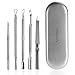 Cuticle Pusher, ETEREAUTY Stainless Steel Cuticle Remover for Gel Nail Polish Remover and Nail Art with Storage Case