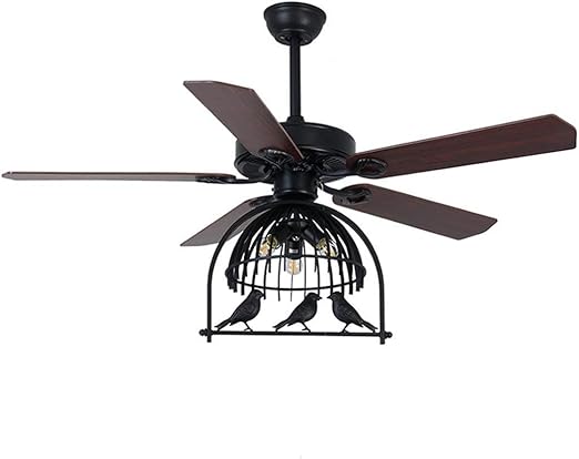 Amazon Com Wsxxn American Retro Industrial Wind Fan Light Ceiling