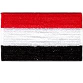 Ruoming Yemen Flag Patches | 2.5x1.5 inch