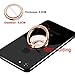 DIGITWHALE Mirror Cellphone Ring Stand Holder, Stylish 360°Rotation 180°Flip Ring Stand Grip Mount For Iphone X 8 7/7 Plus,Samsung Galaxy S8/S7,Ipad -Rose Gold