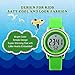 Kids Outdoor Sports Children's Waterproof Wrist Dress Watch with LED Digital Alarm Stopwatch Lightweight Silicone for Boy Girl