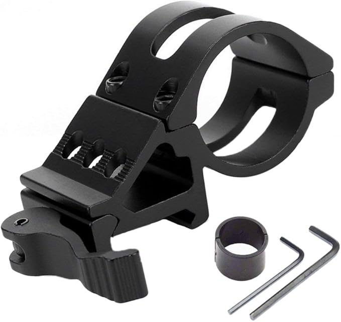 ALONEFIRE Weapon Light Mount Offset Mount Picatinny Rail for Guns