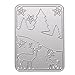 Whitelotous Cutting Dies Stencil Metal Mould for DIY Scrapbook Album Paper Card(Xmas Tree and Deer)