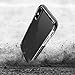 PATCHWORKS iPhone X Clear Case, [Pure Shield EX] Smudge-Free Back PC Soft TPU Bumper with Elastomer and Air Pocket Corner Impact Drop Protection [Wireless Charging] for iPhone X (2017) (Black Clear)