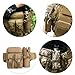 Outdoor Gear Mesh Flask Bag Drawstring Water Bottle Pouch Molle Water Bottle Attachment ACU CP Camouflage Tactical Hiking Camping (ACU)