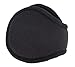 Verabella Ear Muffs Foldable Breathable Winter Earmuff Ultra-Soft Plush Faux Fur Ear Warmers for Men Women Winter Accessory Outdoors Earmuffs, Black