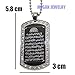 Muslim Necklace Quran Verset Ayatul Kursi pendant with chain
