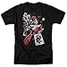 Harley Quinn DC Comics Joker Cards T Shirt (XX-Large)