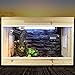 Aiicioo Reptile Night Light Bulb - 150W Reptile Heat Lamp Bulb Infrared Basking Spot Lamp for Bearded Dragon Lizard Turtle Hermit Crab Leopard Gecko Snake Chameleon Tank…