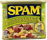 Spam Portuguese Sausage Flavor Hawaii Exclusive 12oz Can Hormel Foods