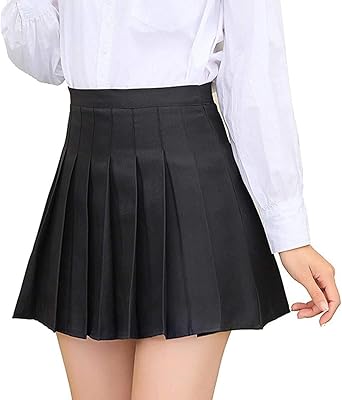 high waisted uniform shorts