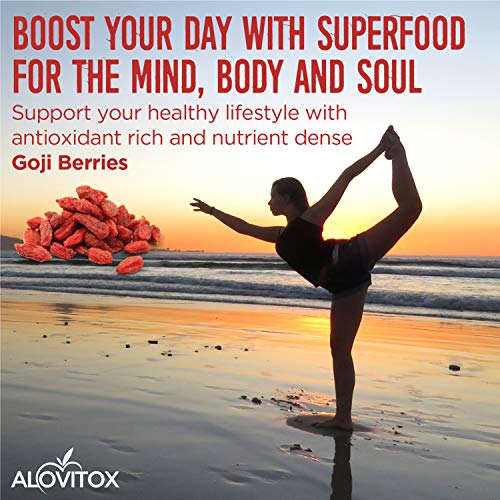 Alovitox Organic Goji Berries | Raw, Vegan, Gluten Free Super Snack | High in Plant Based Protein, Dietary Fiber… - Image 8