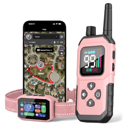 RAINLEOTI GPS Wireless Dog Fence