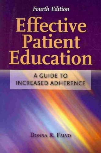 Effective Patient Education : A Guide to Increa... B00KEV3AVG Book Cover